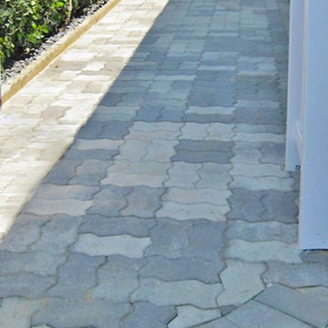 Interlocking Paver Walkway