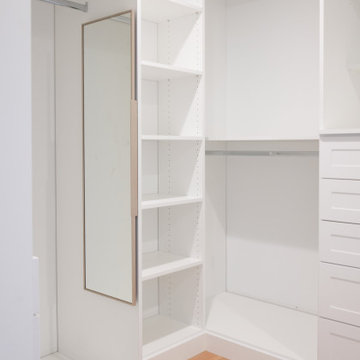 Primary Bedroom and Walk-in Closets