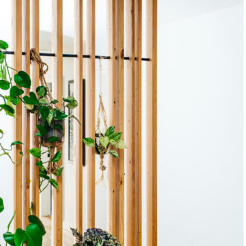 Salvaged Wood Entry Screen