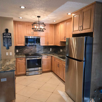 From Dated to Dreamy: A Warm & Welcoming Condo Kitchen Transformation