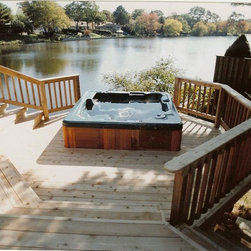 Deck and Hot Tub - Hot Tubs