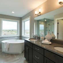 guest bath gray