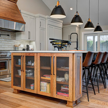 Open Design With Defined Spaces Brings New Possibilities To Greenwood Home
