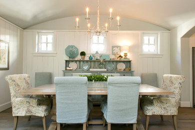 Inspiration for a coastal dining room remodel in Charleston