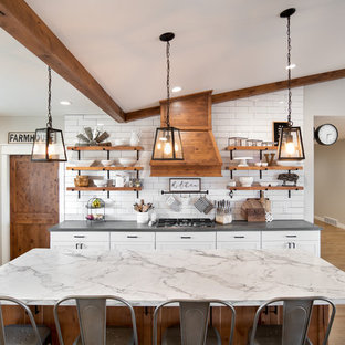 75 Beautiful Kitchen With Laminate Countertops And Subway Tile