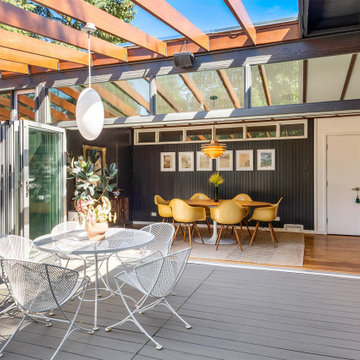 CO Mid-Century Modern Home with NanaWall Folding Glass Walls