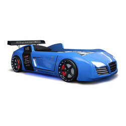 Audi Race Car Bed Blue - Bedroom Products