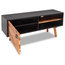 vidaXL Solid Acacia Wood TV Cabinet, 120x35x50 cm