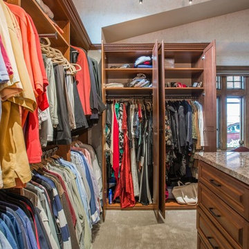Colorado Springs Traditional Master Closet