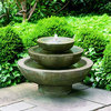Platia Garden Water Fountain, Travertine