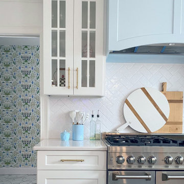 Powder Blue Perfection: Warson Woods Kitchen Transformation