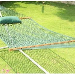 Palmetto Polyester Green Rope Hammock - Products