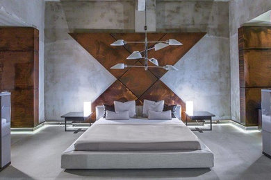 Eclectic bedroom photo in Other