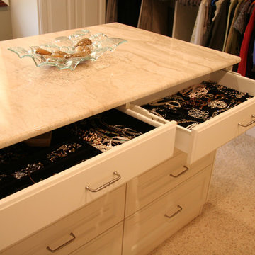 Ivory Master Closet Retreat in Crystal Lake