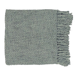 Pepita Gray Acrylic Throw - Throws