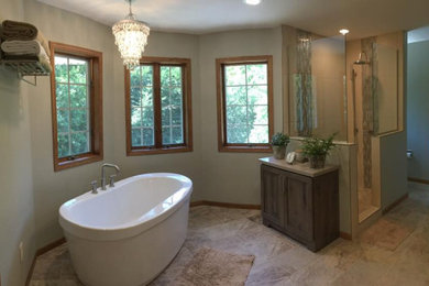 Inspiration for a bathroom remodel in Denver