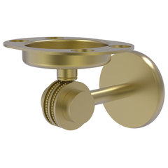 Allied Brass Prestige Skyline Polished Brass Tumbler and Toothbrush Holder  in the Toothbrush Holders & Tumblers department at