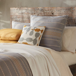 Rippled Stripe Sham - Products