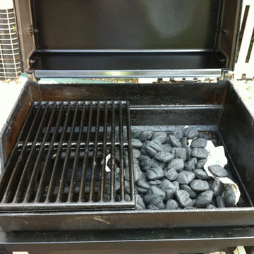 CharBQ loaded and inserted and ready to cook