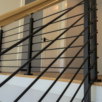 Project #147 | Modern Staircase with Seattle Style Stringer