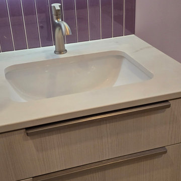 Rewarding small bathroom transformation