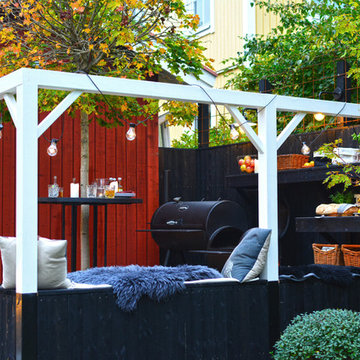 SOLLENTUNA STOCKHOLM klassisk trädgård med varm och enkel känsla