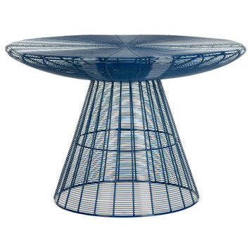 Gina Wire Coffee Table Blue