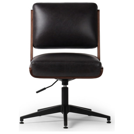 Landon Armless Desk Chair, Sonoma Black