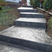 Front Entrance Stairs/Retaining Wall