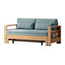 Oak Gray - Coconut Palm Cushion 1.68 Meters Sofa Bed 66.1x30.9 - 76.8x31.1