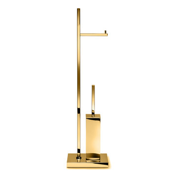 Designer Toilet Brushes and Holder Set