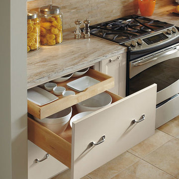 Omega Cabinetry: Deep Drawer Base Cabinet With Roll-out Tray