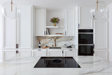 Design ideas for a classic kitchen in London.