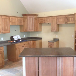 Rustic Knotty Oak - Kitchen Cabinetry