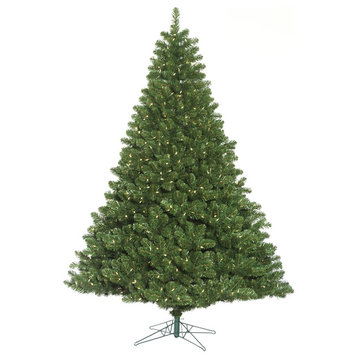 Oregon Fir Christmas Tree, WA 300 LED Warm White, 4.5'x39"