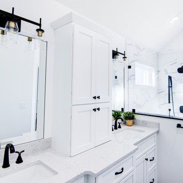 Timeless Primary Bathroom Remodel - Olathe, Kansas
