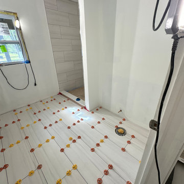Current Canton water damaged main floor and Bathroom renovation