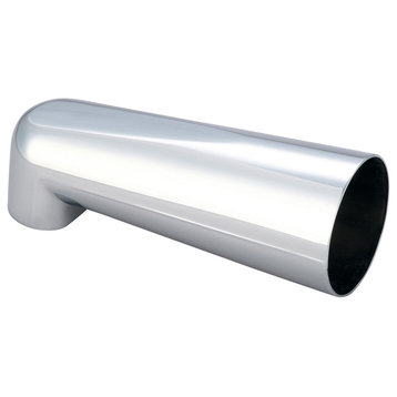 Extended Combo Tub Spout, Polished Chrome