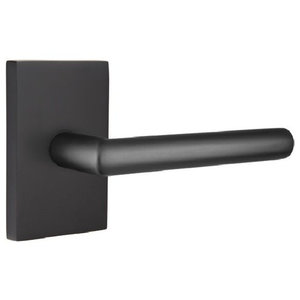 Hercules Left Hand Passage Modern Rectangular Rose Oil Rubbed Bronze Transitional Door Levers By Top Notch Distributors Inc Houzz