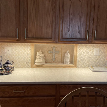 Religious Mosaic: The Christian Cross