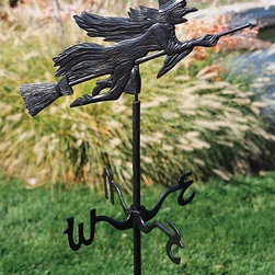 Witch Weathervane - Holiday Decorations