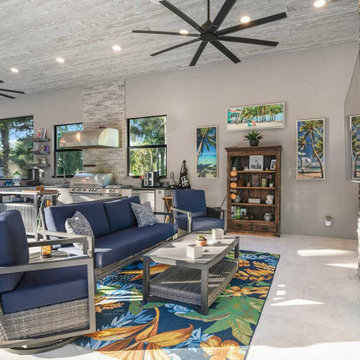 Luxury Outdoor Living Design in Naples, FL