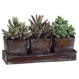 Rustic Artificial Plants And Trees by Silk Flower Depot
