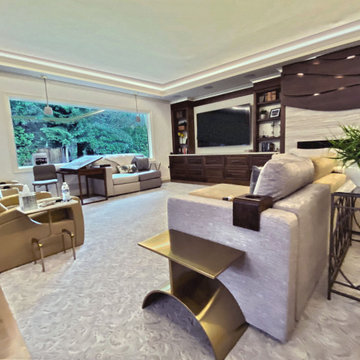 Walnut twilights living room