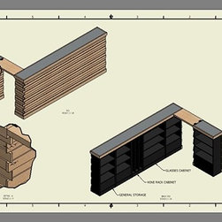 Custom Residential Bar - Game Room And Bar Furniture