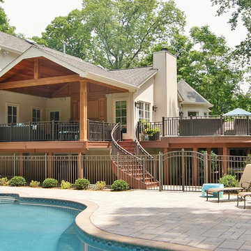 National Award Winning Deck 2014! Franklin Lakes NJ Outdoor Living Space