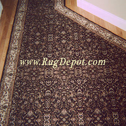 Central Oriental Infinity - Area Rugs