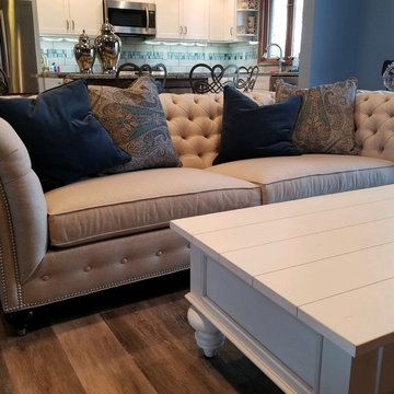 Blue dream living room