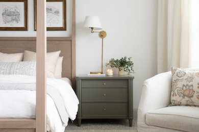 Bedroom - transitional bedroom idea in Dallas
