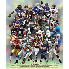 : Wishum Gregory, Steeler Legends - Art Print Poster